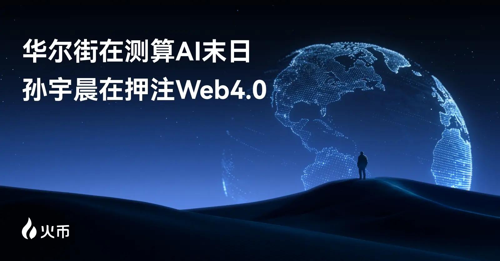 华尔街在测算“AI 末日”,孙宇晨在押注 Web4.0