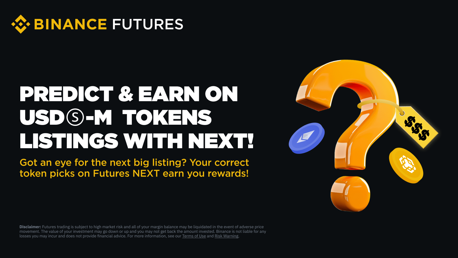币安推出合约NEXT：参与互动、预测即将上市的U本位合约并赚取奖励-非小号
