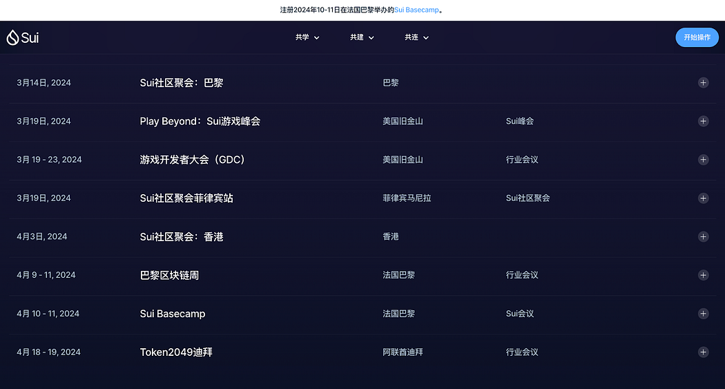 盘点Sui近期生态发展重点