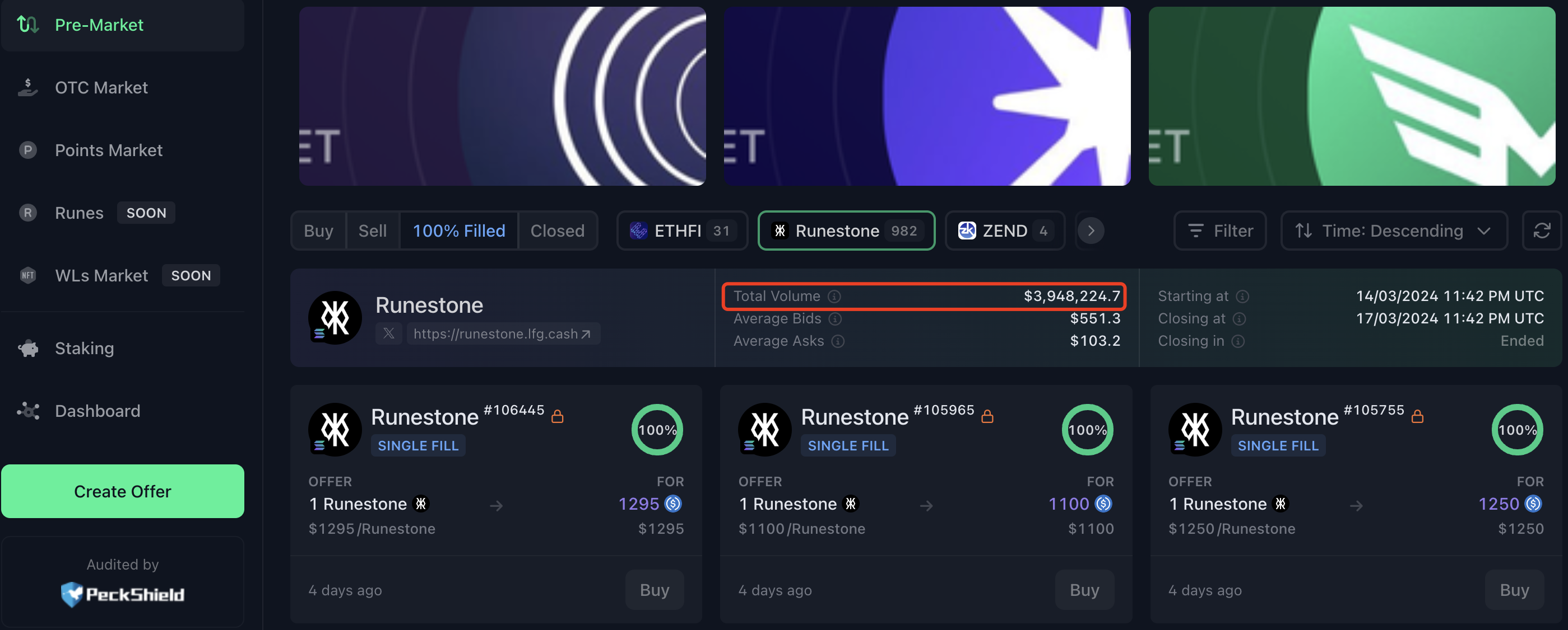 市值超3亿美元成为“金铲子”，Runestone有何来头？「BTC生态」-非小号