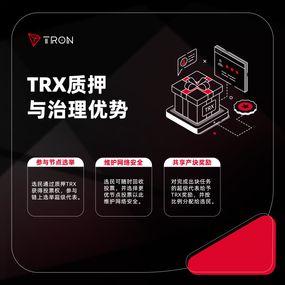 社区科普 | TRX质押与治理优势