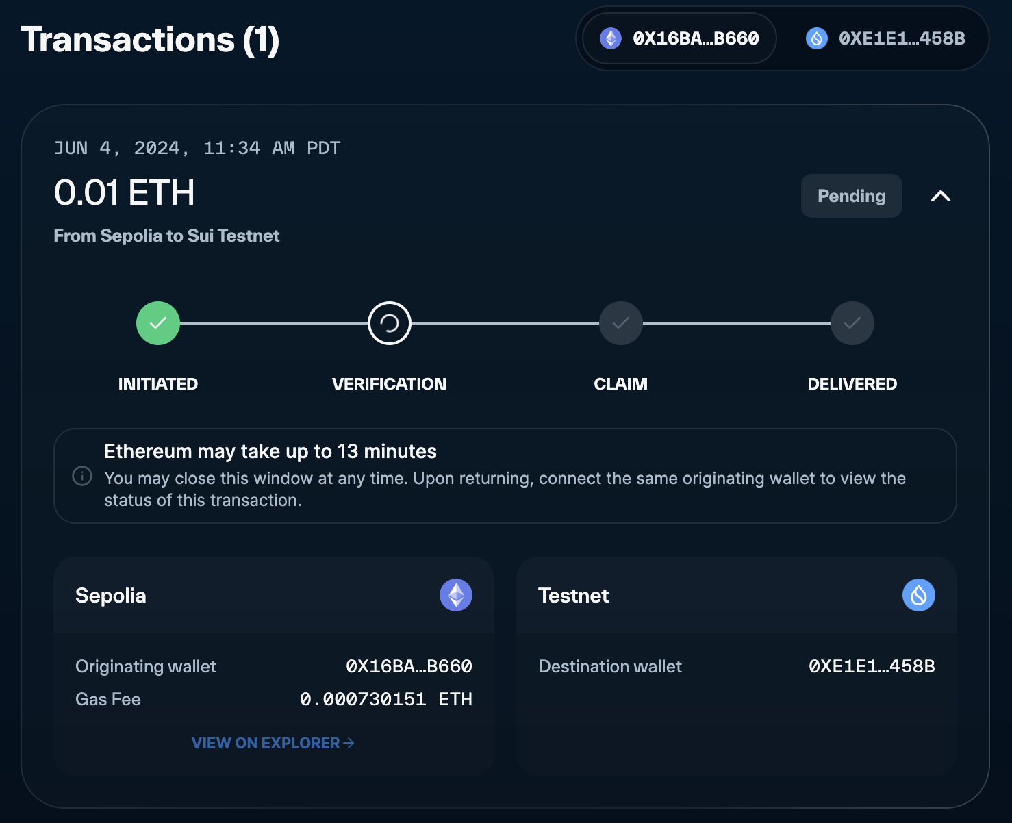 Sui Bridge在测试网推出激励计划-非小号