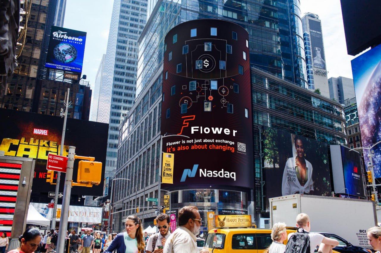 金色财经：特朗普支持加密货币Flower广告亮相纳斯达克大屏-非小号