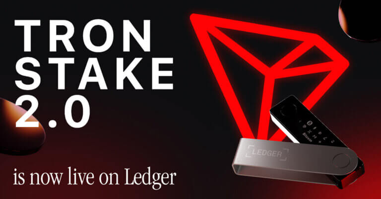 社区生态 | Ledger Live已与StakeKit合作集成TRON Stake 2.0