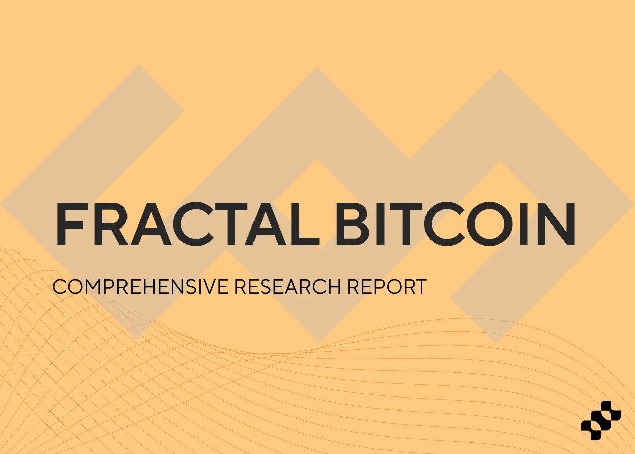 Fractal Bitcoin：深度研究报告-非小号