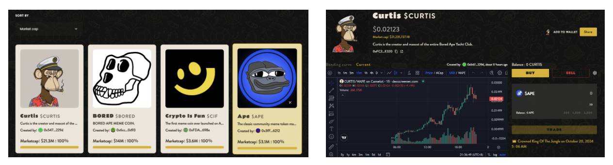 Ape Express指南:热门代币及操作教程一览