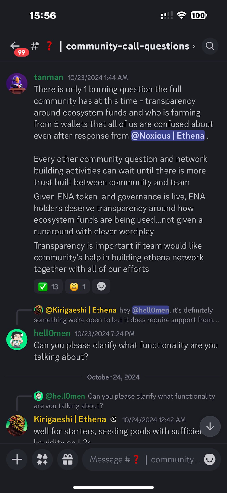 Ethena团队陷入「诚信」危机：使用1.8亿枚ENA赚取Sats意在稀释奖励？