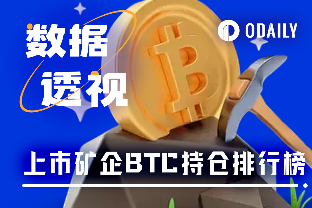 速览上市矿企BTC持仓Top12，第一名持仓量近35000枚