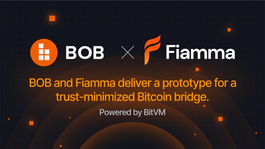 BOB和Fiamma成功测试首个由BitVM驱动的比特币跨链桥原型，加速混合L2模型落地