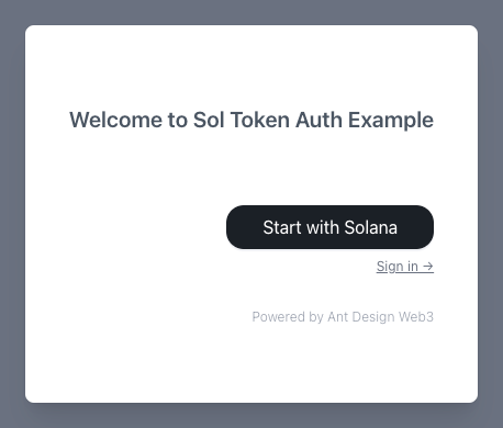 Web3新手系列：探索使用Solana Token登录