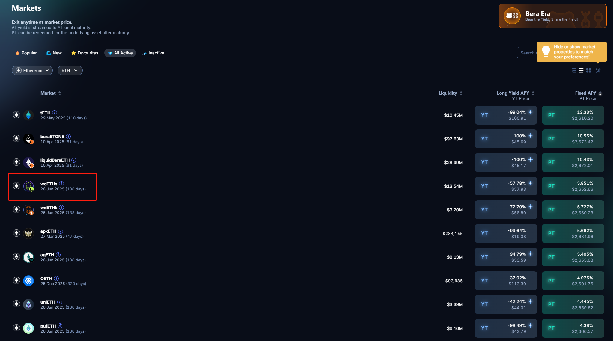 Ether.fi：场内ETH Holders的最佳收益率机会