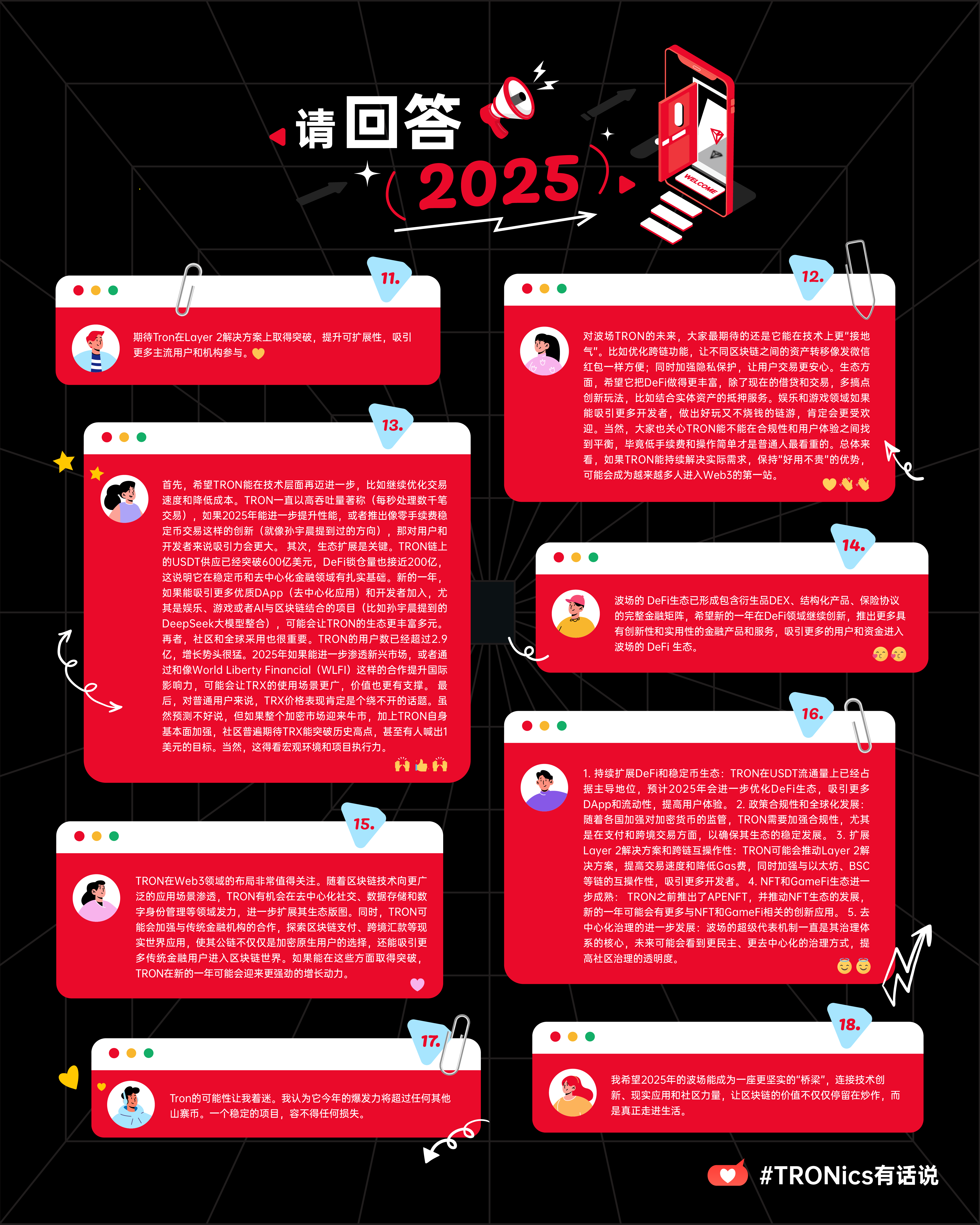 社区生态​ | 请回答2025：社区共话波场TRON发展精彩观点一览