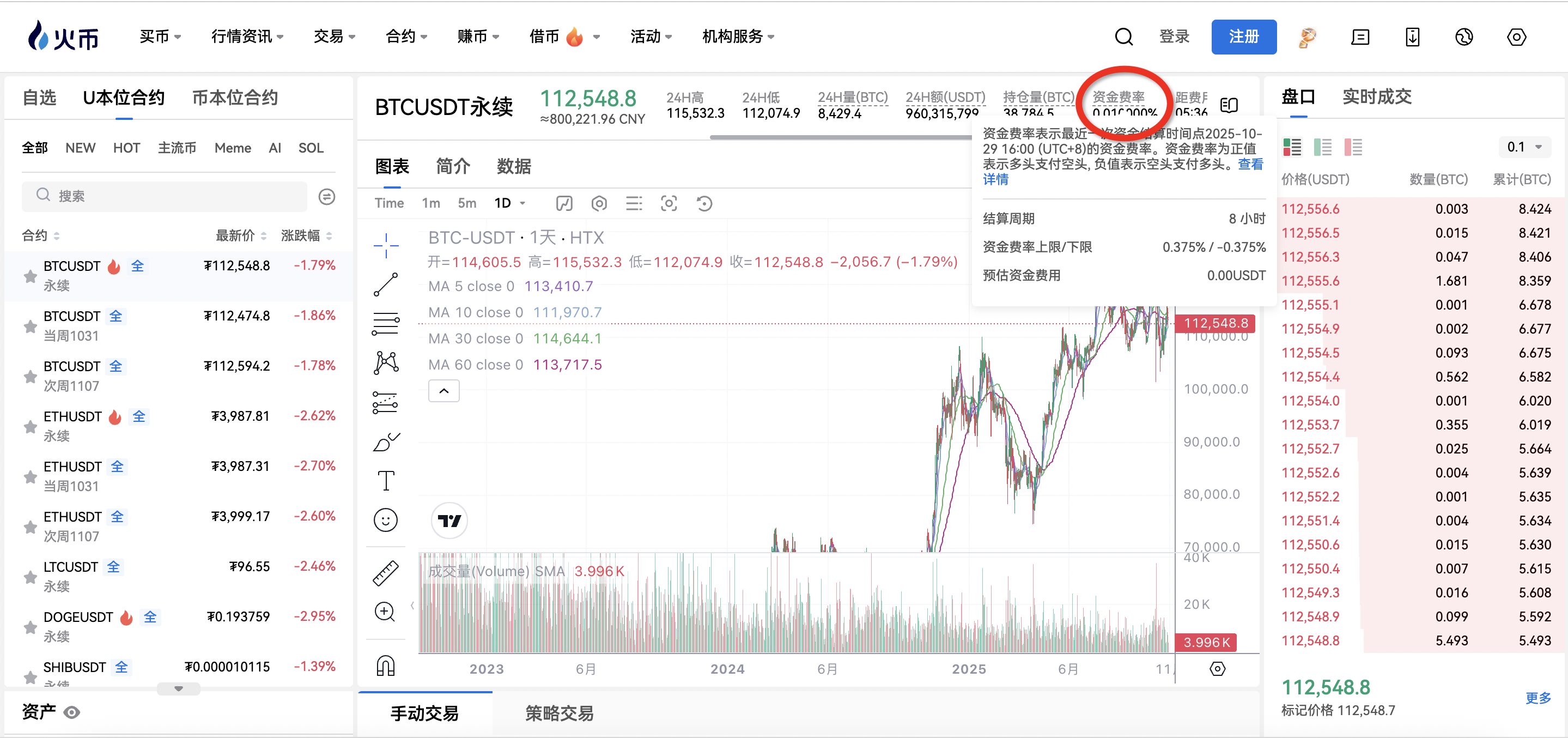火币HTX关于U本位永续合约资金费率结算频率的重要更新-非小号