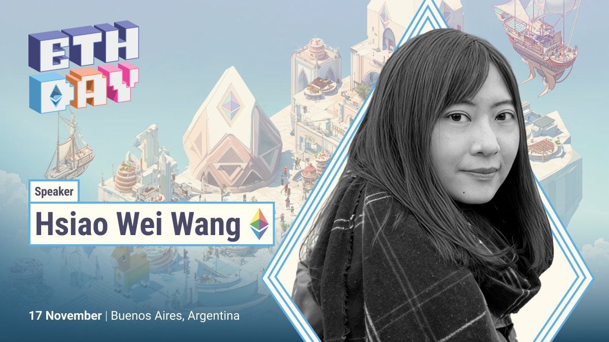 以太坊基金会联合执行董事 Hsiao-Wei Wang:以太坊是一架梯子,我们会一起往上爬插图 以太坊基金会联合执行董事 Hsiao-Wei Wang:以太坊是一架梯子,我们会一起往上爬插图